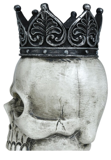 Halloween Schedel Met Kroon van Fiestas Guirca koop je bij Partywinkel