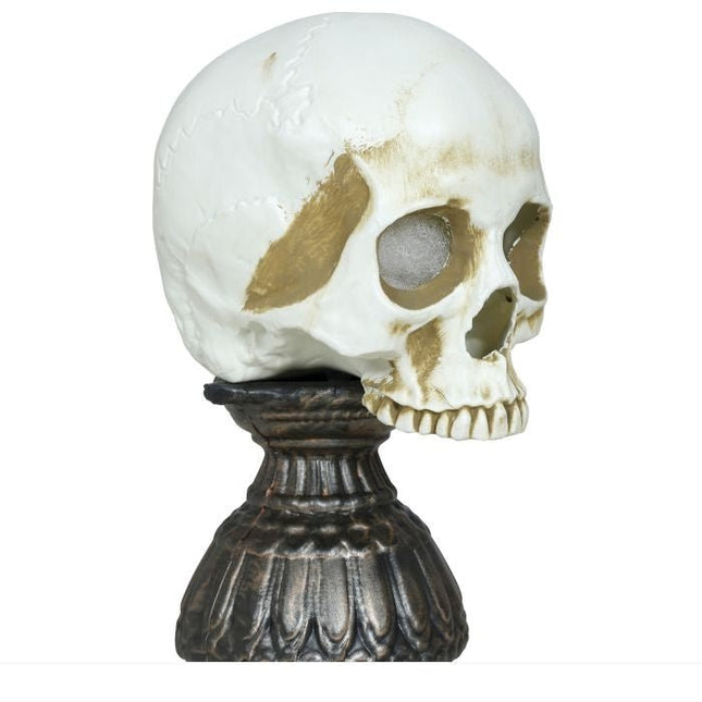 Halloween Schedel Met Licht En Geluid 28cm van Fiestas Guirca koop je bij Partywinkel