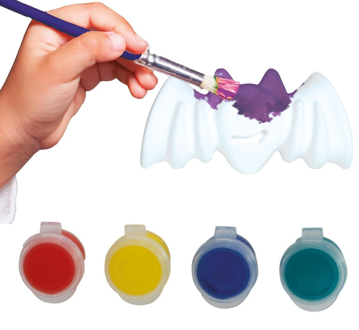 Halloween Schilderset Vleermuis 8cm van Fiestas Guirca koop je bij Partywinkel