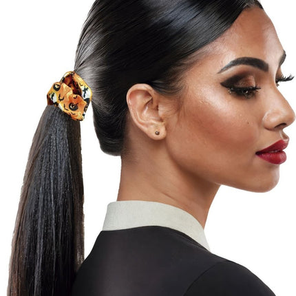 Halloween Scrunchie Pompoen van Fiestas Guirca koop je bij Partywinkel
