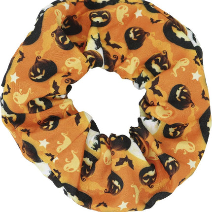 Halloween Scrunchie Pompoen van Fiestas Guirca koop je bij Partywinkel