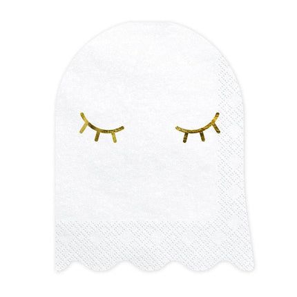 Halloween Servetten Spook 28cm 20st van Partydeco koop je bij Partywinkel