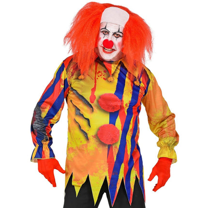 Halloween Shirt Heren Clown van Widmann koop je bij Partywinkel