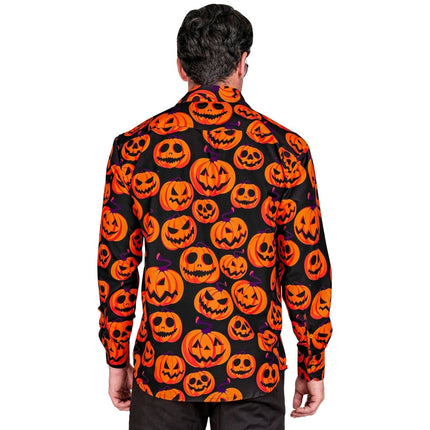 Halloween Shirt Pompoen van Widmann koop je bij Partywinkel