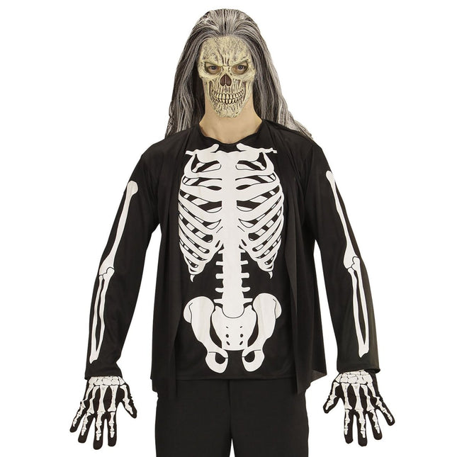 Halloween Shirt Skelet van Widmann koop je bij Partywinkel