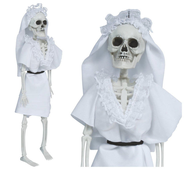 Halloween Skelet Bruidegom 40cm van Fiestas Guirca koop je bij Partywinkel