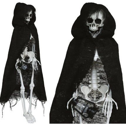 Halloween Skelet Cape 40cm van Fiestas Guirca koop je bij Partywinkel
