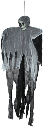 Halloween Skelet Grijs Skelet 90cm van Fiestas Guirca koop je bij Partywinkel