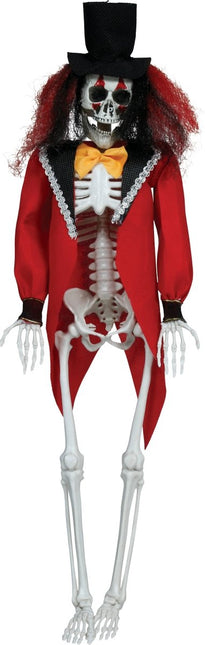 Halloween Skelet Hangend Ringmeester 42cm van Fiestas Guirca koop je bij Partywinkel