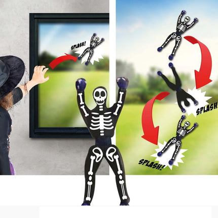 Halloween Klim Skelet 10cm van Fiestas Guirca koop je bij Partywinkel