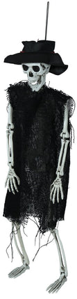 Halloween Skelet Met Hoed 47cm van Fiestas Guirca koop je bij Partywinkel