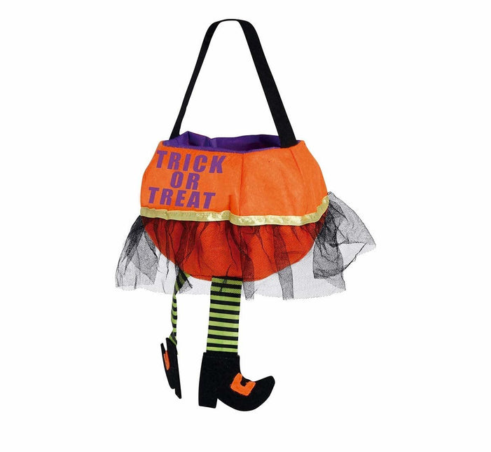 Halloween Snoep Emmer Trick Or Treat 20cm van Fiestas Guirca koop je bij Partywinkel