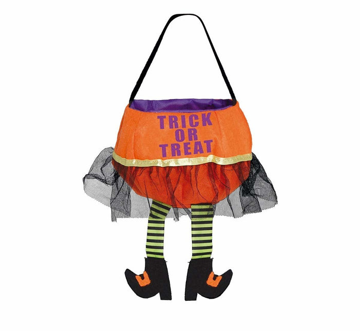 Halloween Snoep Emmer Trick Or Treat 20cm van Fiestas Guirca koop je bij Partywinkel