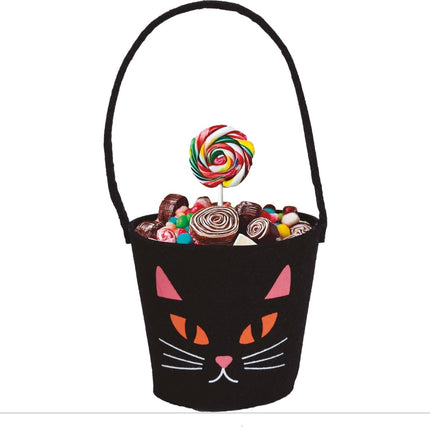 Halloween Snoepbakje Kat 13cm van Fiestas Guirca koop je bij Partywinkel