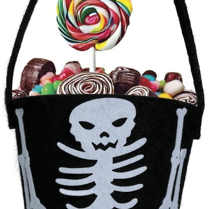 Halloween Snoepbakje Skelet 12cm van Fiestas Guirca koop je bij Partywinkel
