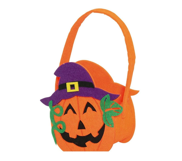 Halloween Snoepemmer Pompoen van Fiestas Guirca koop je bij Partywinkel