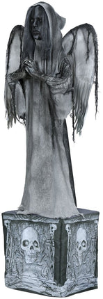 Halloween Pop Standbeeld Engel Met Licht En Geluid 1,7m van Fiestas Guirca koop je bij Partywinkel