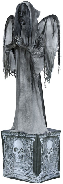Halloween Pop Standbeeld Engel Met Licht En Geluid 1,7m van Fiestas Guirca koop je bij Partywinkel