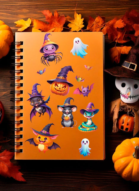 Halloween Stickers Gekleurd van Fiestas Guirca koop je bij Partywinkel