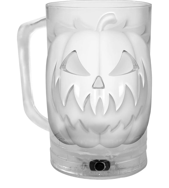 Halloween Tafeldecoratie Lichtje Pompoen 10cm van Fiestas Guirca koop je bij Partywinkel