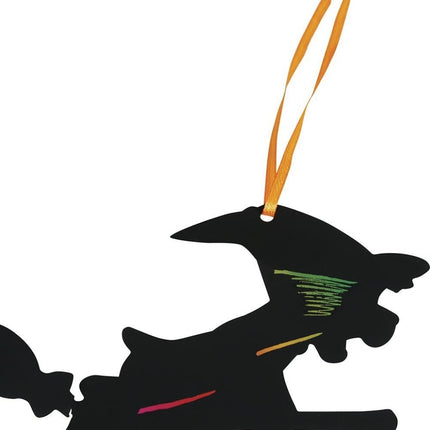 Halloween Tafeldecoratie Wit Kasteel Silhouetten 12cm 6st van Fiestas Guirca koop je bij Partywinkel