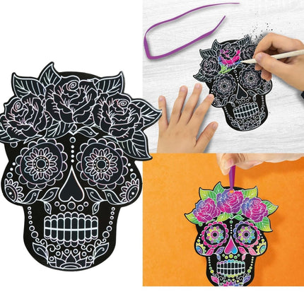 Halloween Tafeldecoratie Zwart Mexicaanse Silhouetten 12cm 6st van Fiestas Guirca koop je bij Partywinkel