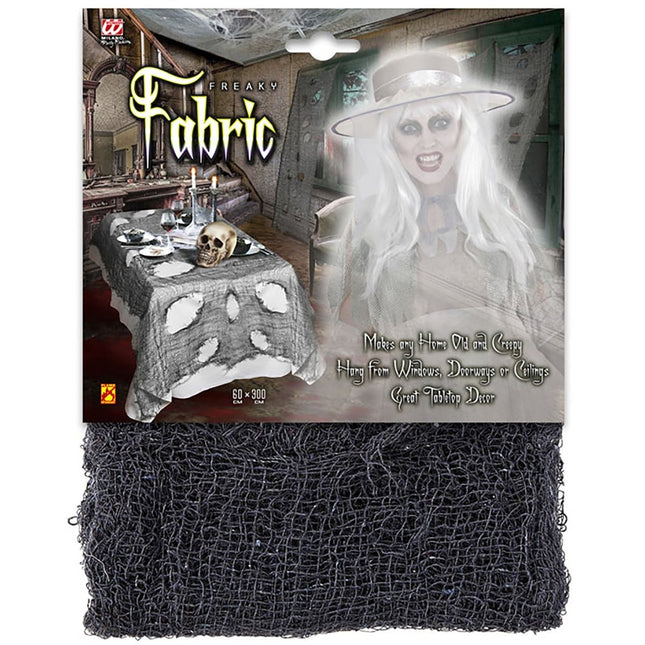 Halloween Tafelkleed Gescheurd 3m van Widmann koop je bij Partywinkel
