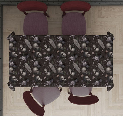 Halloween Tafelkleed Kerkhof 2,74m van Fiestas Guirca koop je bij Partywinkel