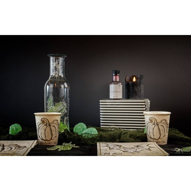 Halloween Tafelloper Met Schedels 5 delig van Folat koop je bij Partywinkel