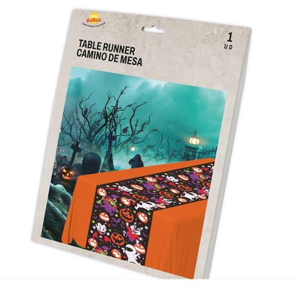 Halloween Tafelloper Monsters 2,75m van Fiestas Guirca koop je bij Partywinkel