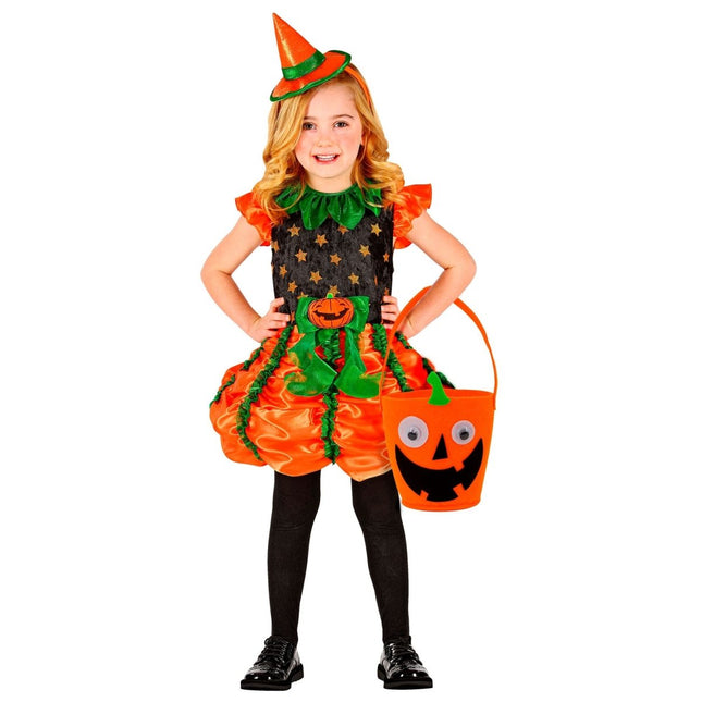 Halloween Tas Oranje Pompoen van Widmann koop je bij Partywinkel