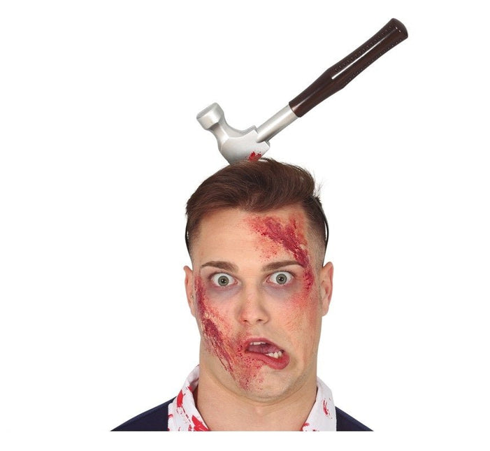 Halloween Tiara Hamer van Fiestas Guirca koop je bij Partywinkel