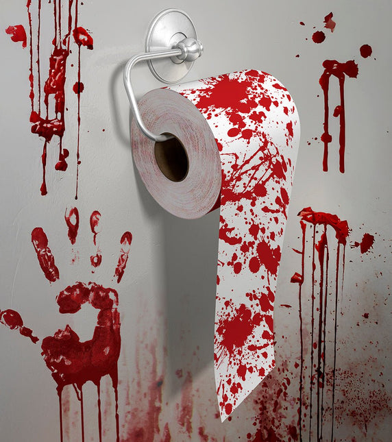 Halloween Toiletpapier Met Bloed van WeFiesta koop je bij Partywinkel