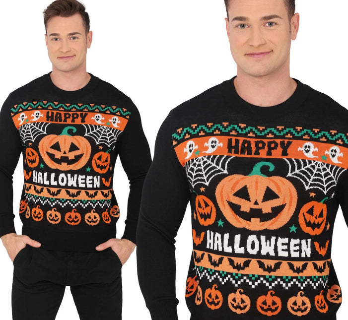 Halloween Trui Pompoen van Fiestas Guirca koop je bij Partywinkel