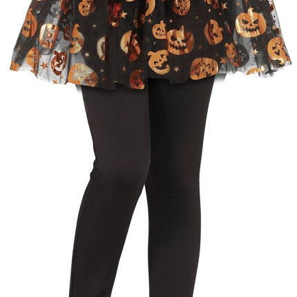 Halloween Tutu Meisje Pompoenen 30cm van Fiestas Guirca koop je bij Partywinkel