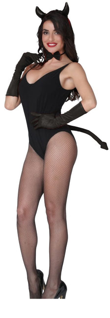 Halloween Verkleedset Zwart Dames Duivel van Fiestas Guirca koop je bij Partywinkel