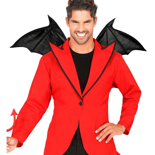 Halloween Vleugels Vleermuis 84cm van Widmann koop je bij Partywinkel