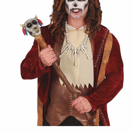 Halloween Wandelstok Stier 70cm van Fiestas Guirca koop je bij Partywinkel