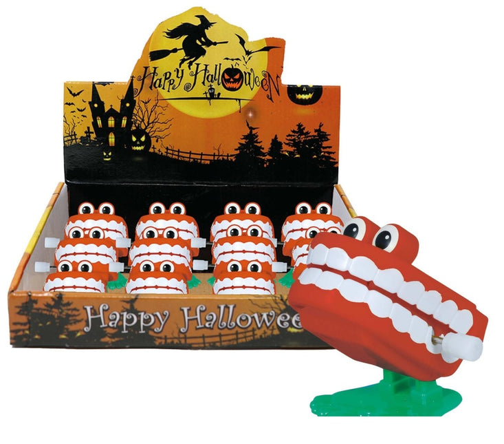 Halloween Wind - Up Gebit 5cm van Fiestas Guirca koop je bij Partywinkel