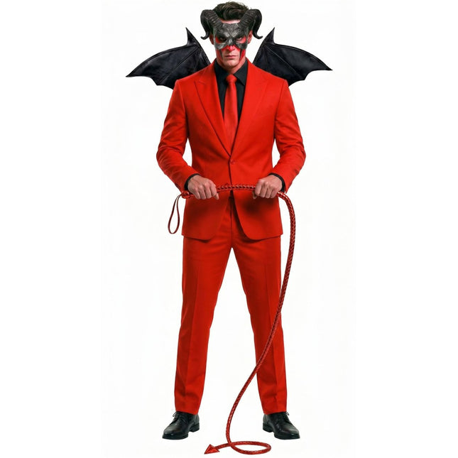 Halloween Zweep Duivel 1,8m van Widmann koop je bij Partywinkel