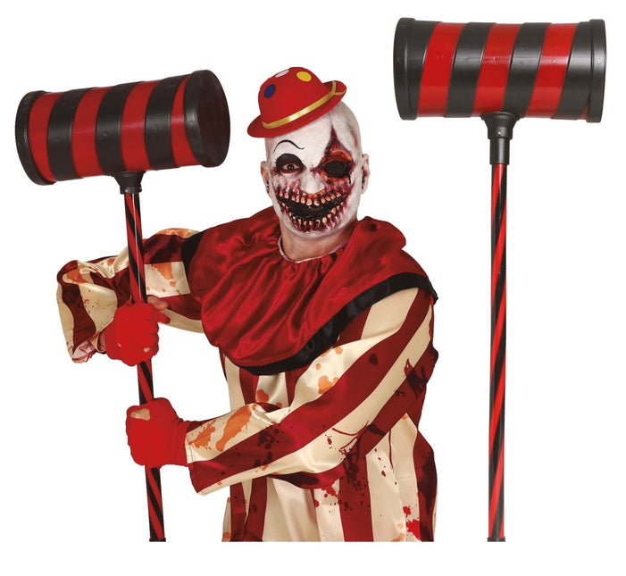 Hamer Killer Clown 79cm van Fiestas Guirca koop je bij Partywinkel