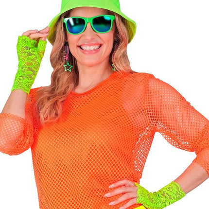 Handschoenen Neon Groen Kant van Widmann koop je bij Partywinkel