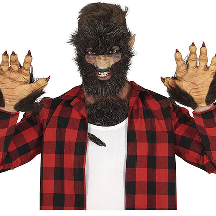 Handschoenen Weerwolf van Fiestas Guirca koop je bij Partywinkel