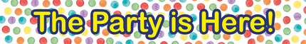 Happy Birthday Banner 90cm van Procos koop je bij Partywinkel