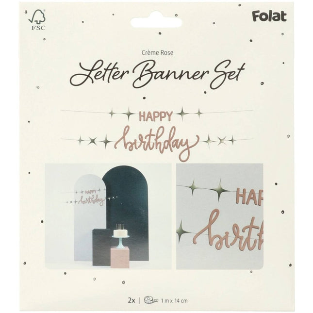 Happy Birthday Letterslinger 1,5m van Folat koop je bij Partywinkel