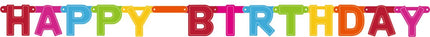 Happy Birthday Letterslinger 1,6m van WeFiesta koop je bij Partywinkel