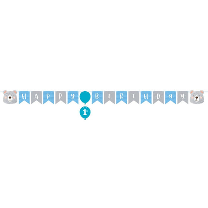 Happy Birthday Slinger Beer 1,8m van Creative Converting koop je bij Partywinkel