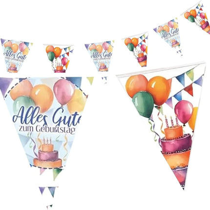 Happy Birthday Slinger Gekleurd 4m van VDV Benefit koop je bij Partywinkel