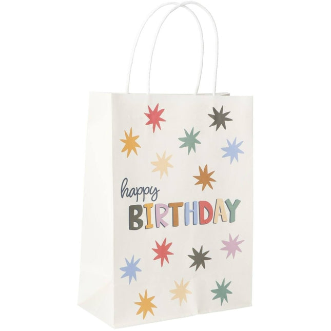 Happy Birthday Uitdeeltasjes 6st van Folat koop je bij Partywinkel