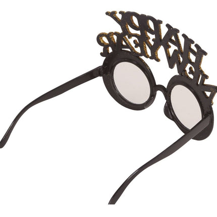 Happy New Year Bril Goud Zilver van Fiestas Guirca koop je bij Partywinkel